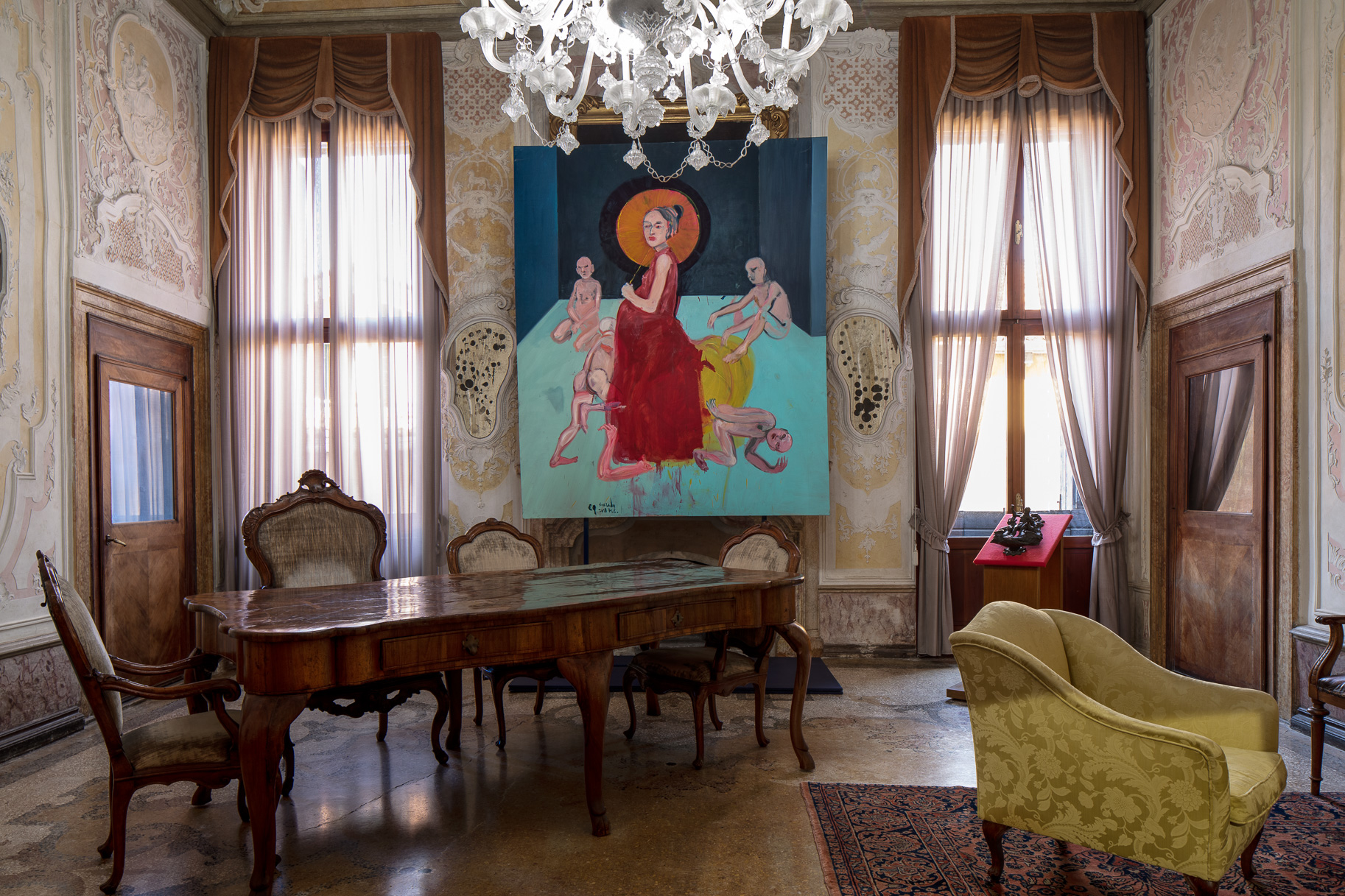 Carlos Quintana, "In Finito" Palazzo Loredan, Venice, 2019