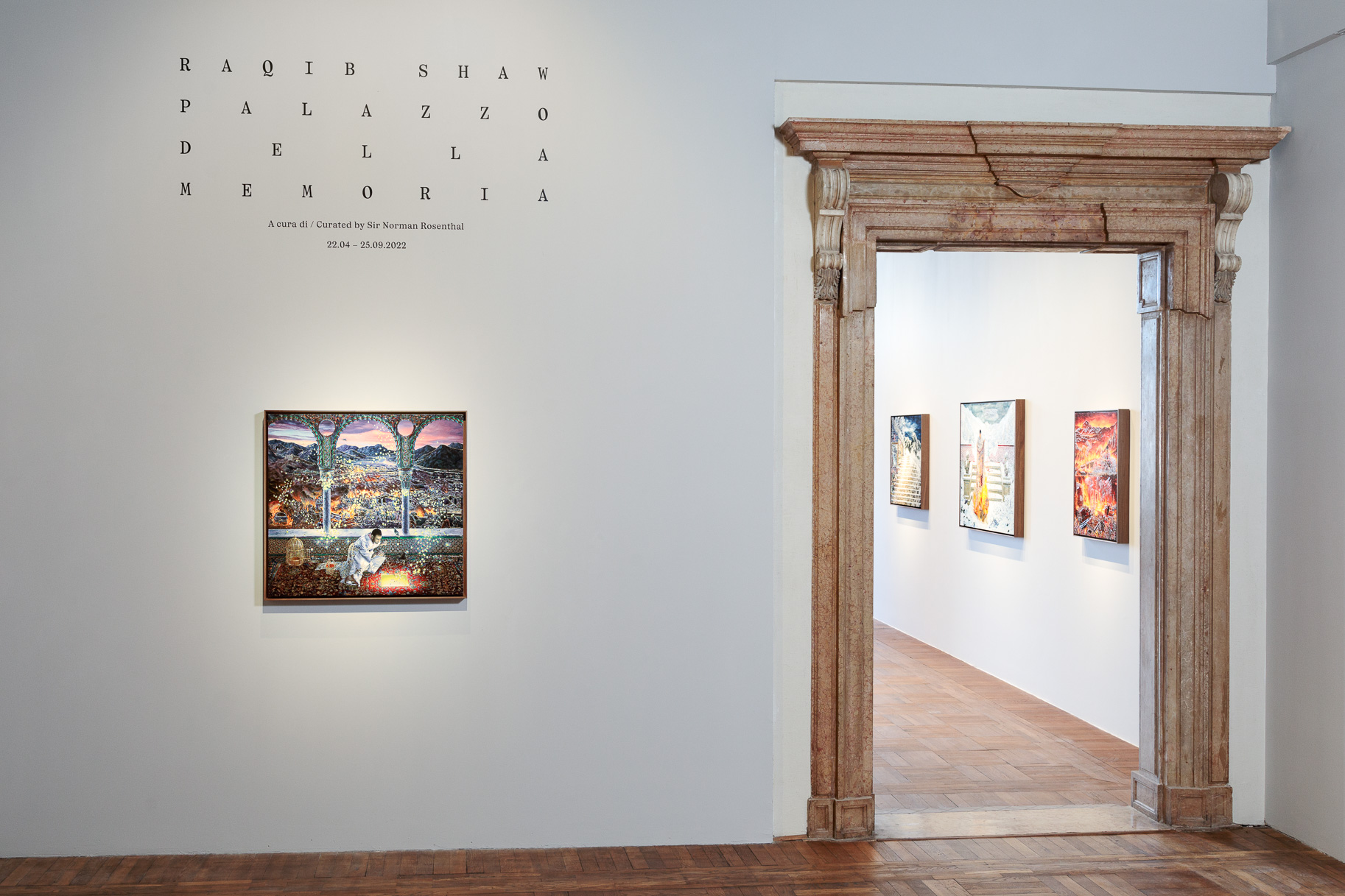 Raqib Shaw, "Palazzo della Memoria", Ca' Pesaro 2022, Venice - White Cube