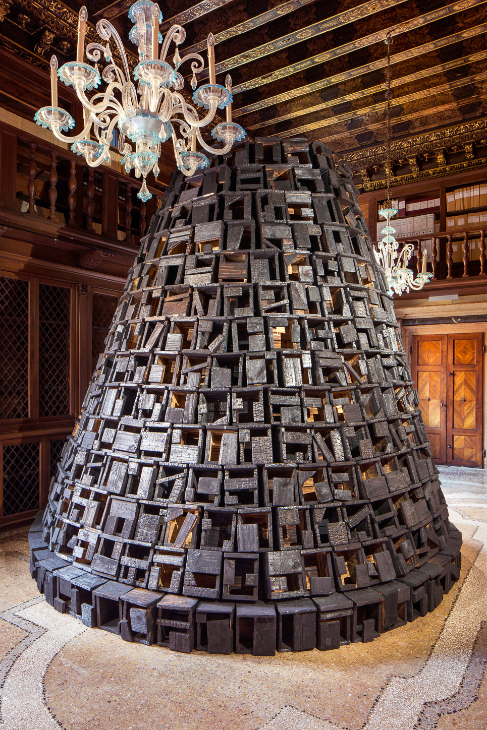 Roberto Diago, Cuban Pavilion, "Tiempo de la Intuicion", Venice Biennale, 2017, Palazzo Loredan