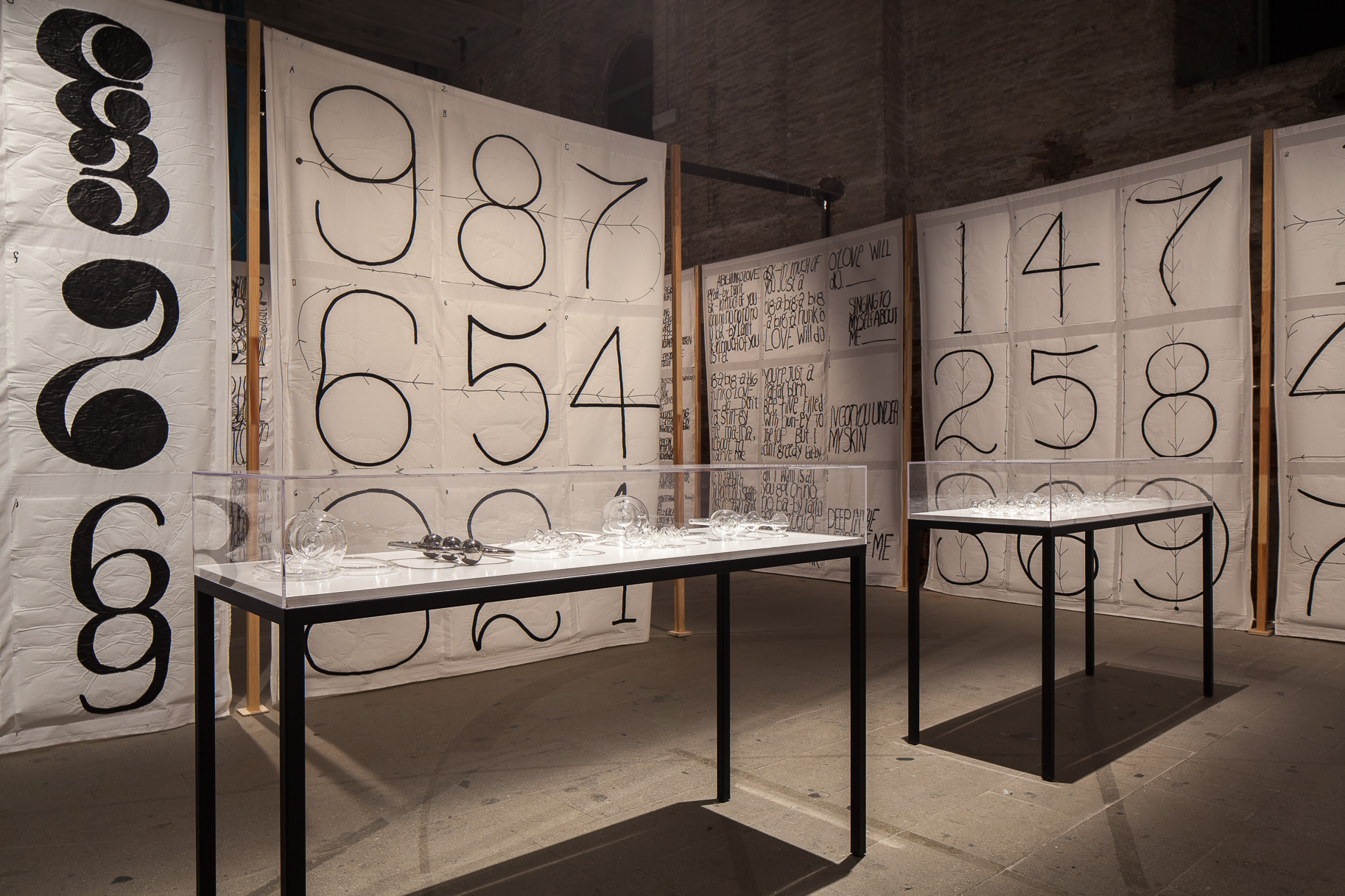 Matt Mullican, Corderie dell'Arsenale, Venice Biennale 2013