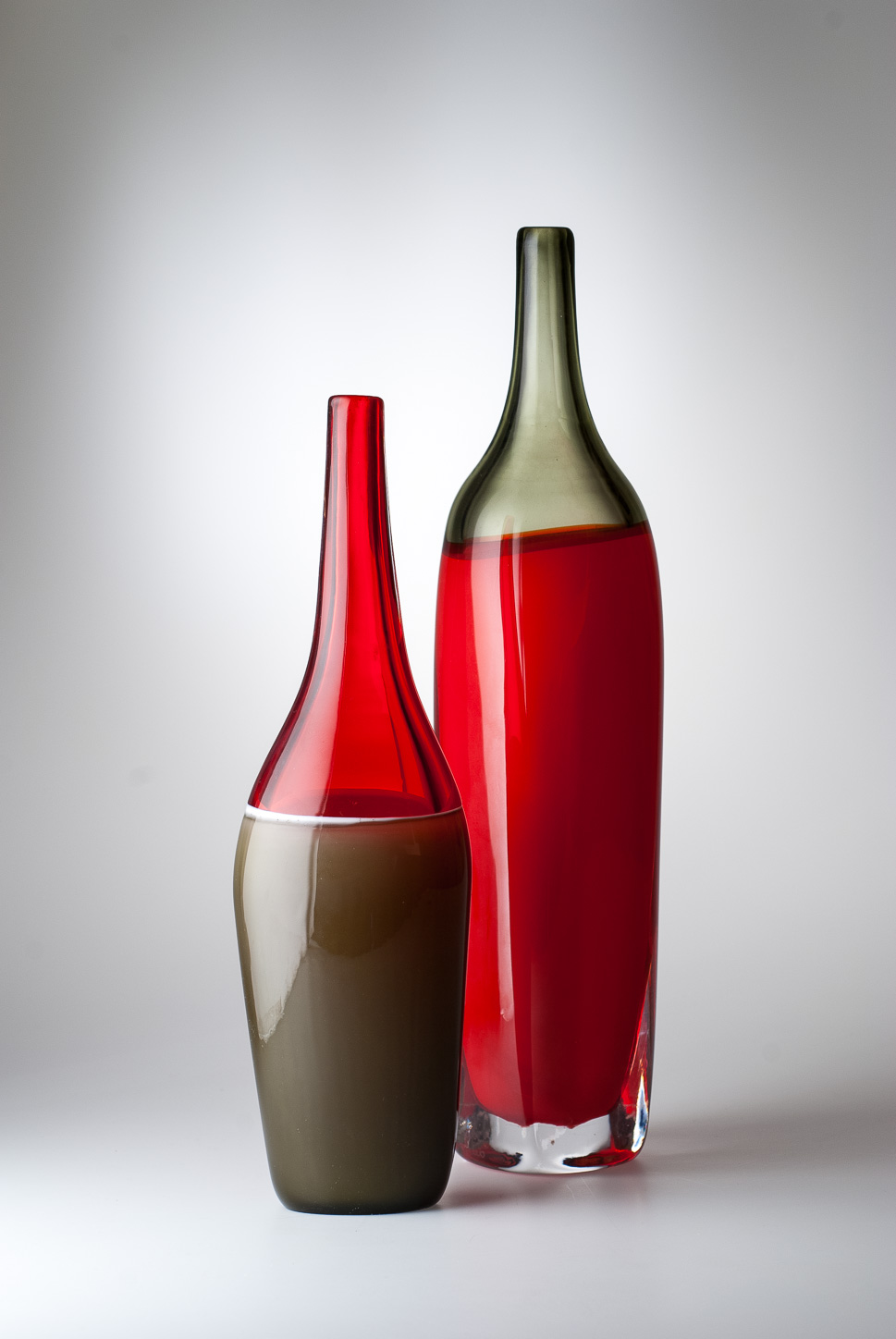 Alfredo Barbini "Bottiglie" 1984